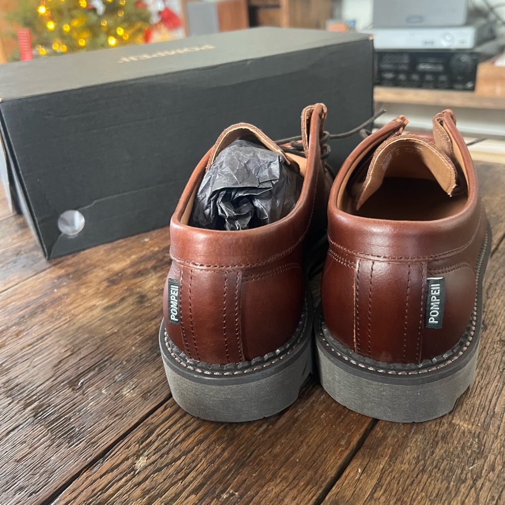 Pompeii3 Men's Tan and Brown Loafers - Picture 4 of 6